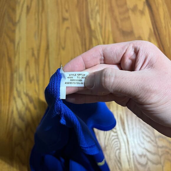 Under Armour Steph Curry SC30 Loose Fit Thermal Blue Basketball Hoodie - Mens XL - Picture 9 of 9